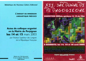 colloques langues régionales 2003-2005